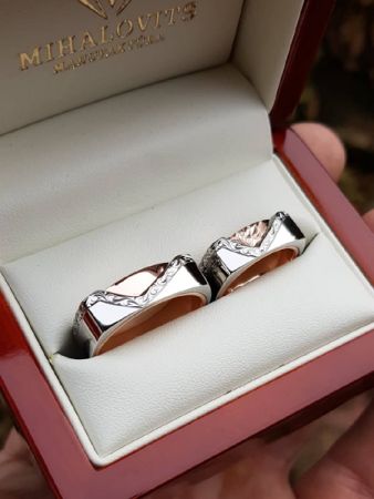 gabors rosegold wedding rings